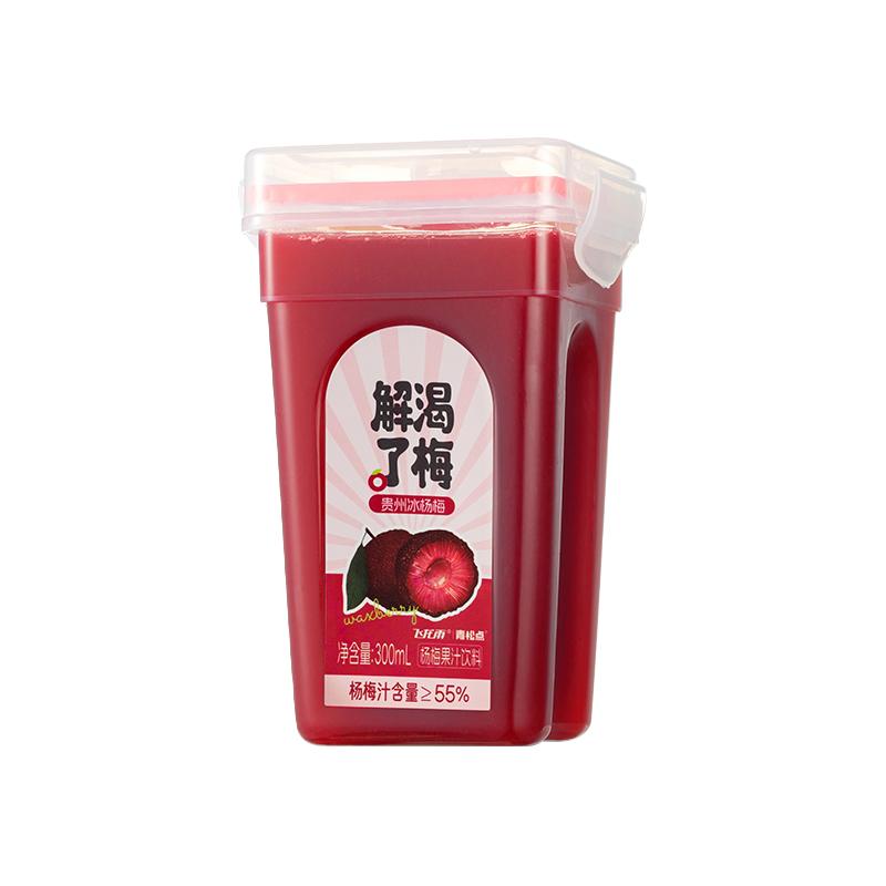 飞龙雨 杨梅汁饮料 果汁含量≥55% 300ml*6瓶