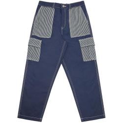 Dickies 休闲裤 女士拼接多口袋撞色压线斜纹萝卜裤  9514 深藏青色 25