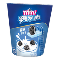 奥利奥亿滋mini夹心饼干休闲儿童零食下午茶小吃 mini原味 55g