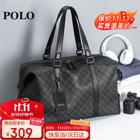 POLO 旅行包男士商务出差手提包旅行袋行李包袋运动包大容量收纳 商务款