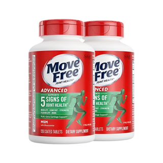 益节 Move Free 绿瓶氨糖软骨素钙片 120粒*2瓶