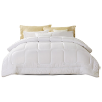 富安娜 舒暖 纤维被子冬厚被 6.3斤 203*229cm 白色