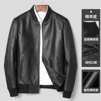 TUCANO啄木鸟 【100%绵羊皮】25男式商务休闲酷帅风真皮皮衣外套