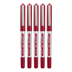 uni 三菱 UB-150 直液式走珠笔 红色 0.5mm 5支装