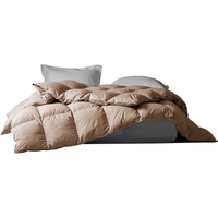 斯诺曼【云柔】羽绒被50%灰鸭绒冬被日本防绒抗静电面料1.5*2.1m约3.3斤