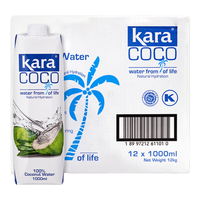 kara 佳乐 COCO椰子水 1L*12瓶