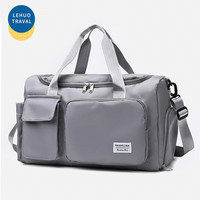 乐活旅行 LEHUO TRAVEL 旅行包大容量手提行李包男出差运动背包男士便携旅行袋单肩包