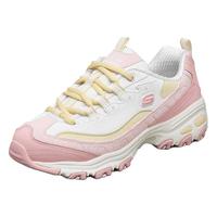 斯凯奇（Skechers）奶茶熊老爹鞋子女熊猫鞋运动厚底时尚复古149906 草莓麻薯/PKYL 37