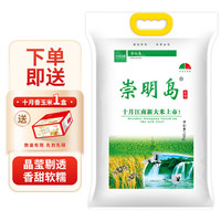 崇明岛 2025当季新米崇明岛6号米南粳软香米含胚芽糯软香甜大米 崇明岛6号米10kg-无纺布赠玉米