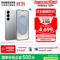 三星 SAMSUNG Galaxy S25+ 5G手机 12GB+256GB 暮河银 骁龙8至尊版
