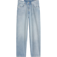 H&M 格雷系男装牛仔裤美式休闲舒适宽松版无弹力长裤1130309 浅牛仔蓝 170/102 40/30