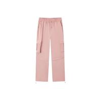 森马 Semir【工装裤】女春夏薄款阔腿裤抽绳两穿长裤肌理垂感裤子女生休闲裤