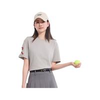 京东京造短袖t恤男5A抑菌男女同款新疆长绒棉衣服男装 浅灰 M M (170/92A)