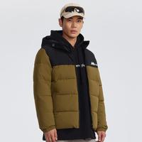 Meters bonwe 美特斯邦威 男女同款棉服冬季日常通勤连帽上衣休闲百搭学院风舒适保暖棉衣