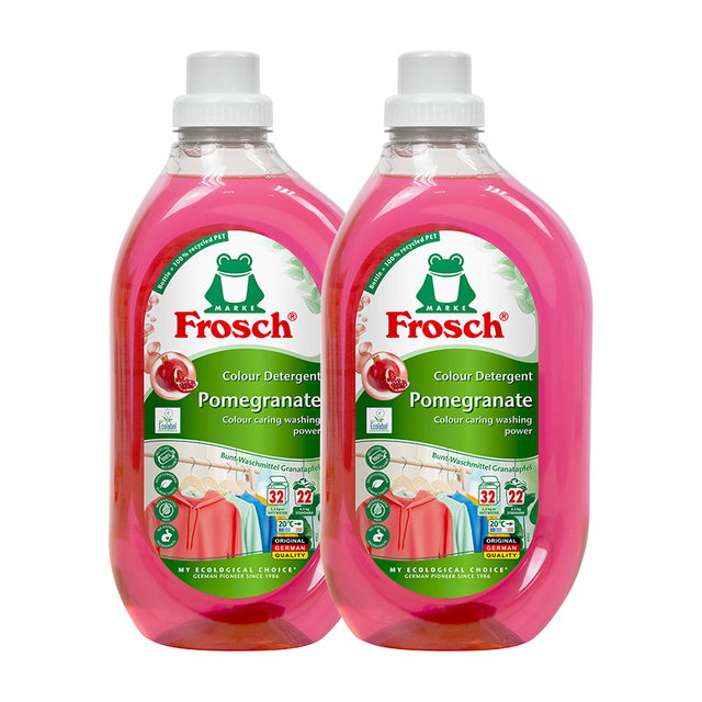 Frosch 石榴果固色洗衣液 1.5L*2 护色防串色  德国原装进口