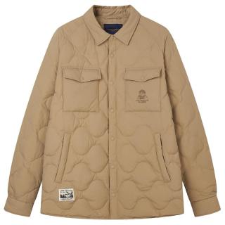 TEENIE WEENIE Men小熊男装卡通羽绒服男2024冬季 卡其色 170/M