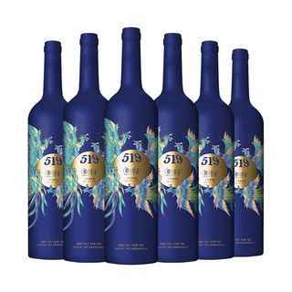 MOUTAI 茅台 519 茅台凤凰酒庄干型红葡萄酒 6瓶*750ml套装