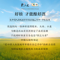 孔乙己本色黄酒 无焦糖色手工酿造 中粮孔乙己观田十年半干型绍兴花雕酒 600mL 2瓶 礼盒装