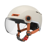 纽维 NEVA 头盔电动车3C认证哈雷复古轻便式