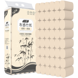 一晨 卫生纸48卷 布感本色