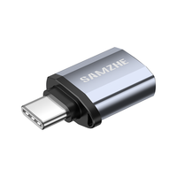 山泽Type-C转接头USB3.2 usb转type c口OTG手机U盘高速数据线转换器适用华为苹果15笔记本ipad