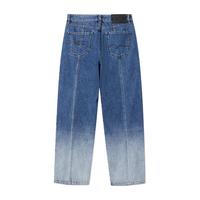 卡宾 男装渐变牛仔裤24夏宽松直筒裤潮流Y3242116014 蔚蓝色47 29