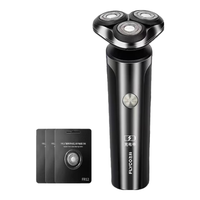 FLYCO 飞科 电动剃须刀全身水洗刮胡刀须刨充电式数显男士三刀头电胡须刀 标配+备用刀头x3