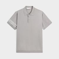 GXG 男装 夏季袖口撞色设计休闲百搭轻商务短袖polo衫男士