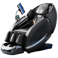 奥克斯(AUX)按摩椅家用全身太空舱2024全自动多功能零重力智能电动按摩沙发按摩机亲长辈三八妇女节 【科技豪华SL机械手】体型检测+检测+H19黑