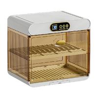 欧尼优茶杯杀菌消毒柜小型办公室家用桌面水杯子茶具收纳盒