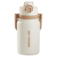 九阳保温杯大容量水杯女生316L不锈钢吸管杯男生儿童保温水壶