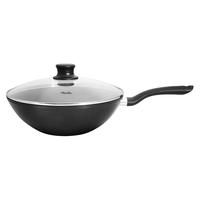Fissler 菲仕乐 意大利进口黑骑士30厘米深型不粘炒锅大口径炒菜锅家用