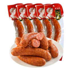 塔瓦斯 TAWAS 塔瓦斯 哈尔滨风味红肠 90g*5 熟食腊味 果木熏香肠