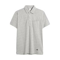 布克兄弟 Brooks Brothers 男士23夏新纯棉翻领休闲纯色短袖POLO衫