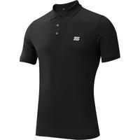 海澜之家（HLA）短袖POLO衫男25夏季运动三体联名系列短袖男 黑色R1 L 175/92 137~150斤