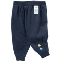 巴拉巴拉宝宝裤子女童秋装男童长裤女童休闲裤外穿舒适简约萌趣潮 深蓝80821 73cm