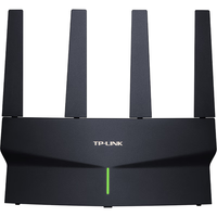 TP-LINK 普联 XDR6078 易展版 6000M 家用千兆路由器 Wi-Fi 6 单个装 黑色