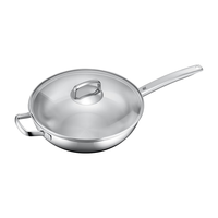 WMF 福腾宝 中华炽能系列 不锈钢炒锅 30cm
