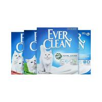 EVER CLEAN 铂钻 EverClean铂钻矿石猫砂活性碳猫砂除臭膨润土无尘5.4kg
