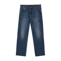 Levi's 李维斯 男士568宽松直筒休闲帅气牛仔长裤 29037-0087 深蓝色 32 32