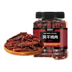周周乐 麻辣风干鸡胸肉500g罐装鸡肉条减解馋耐嚼低休闲零食脂即食卡