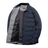 雪中飞 SNOWFLYING 男士短款轻薄羽绒服冬简约翻领设计挺括有型羽绒服