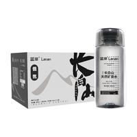 蓝岸 低氘长白山天然矿泉水380ml小瓶装弱碱性饮用水瓶装水泡茶整