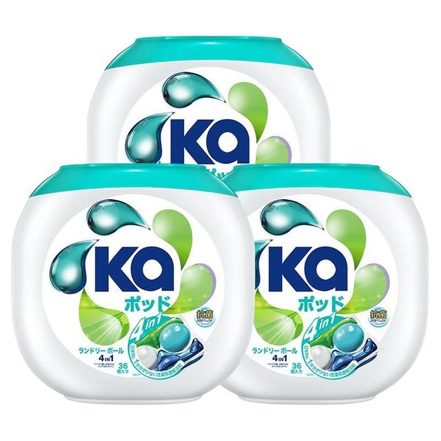 卫新 KA王子菁华四色4in1洗衣凝珠108粒除菌除螨去污去渍留香山姆