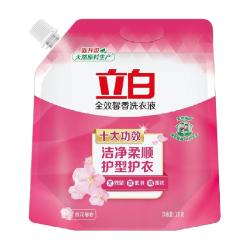立白 全效馨香洗衣液 3kg*1袋 花香