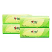 心相印茶语纸巾擦手纸湿水不易破面巾纸无香餐巾纸擦嘴纸加厚手纸实惠装 5包3层