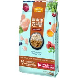 麦富迪 冻干双拼系列 鸡肉味小型犬成犬狗粮 2kg