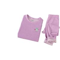 诗莉奥 羊毛蚕丝男女儿童保暖内衣套装