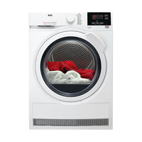 AEGAEG 烘干机 7系欧洲8kg公斤热泵滚筒烘干变频家用干衣机 T7DEG834