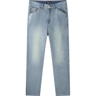 森马 张新成森柔牛仔森马 Semir牛仔裤男夏季复古高街水洗宽松直筒裤子男